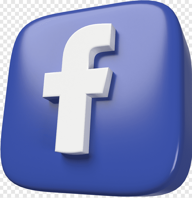 Facebook, fb, social-media, logo, social media logo, brand, 3d icon ...